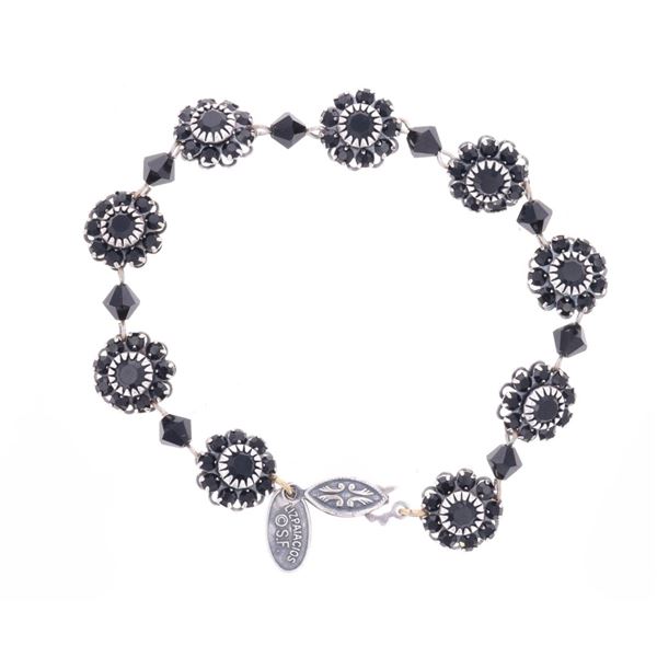 San Francisco, Lizpaiacios Silver & Jet Bracelet