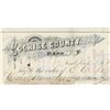 Image 4 : 1883 Shattuck Signed Bank Note Cochise County Bank