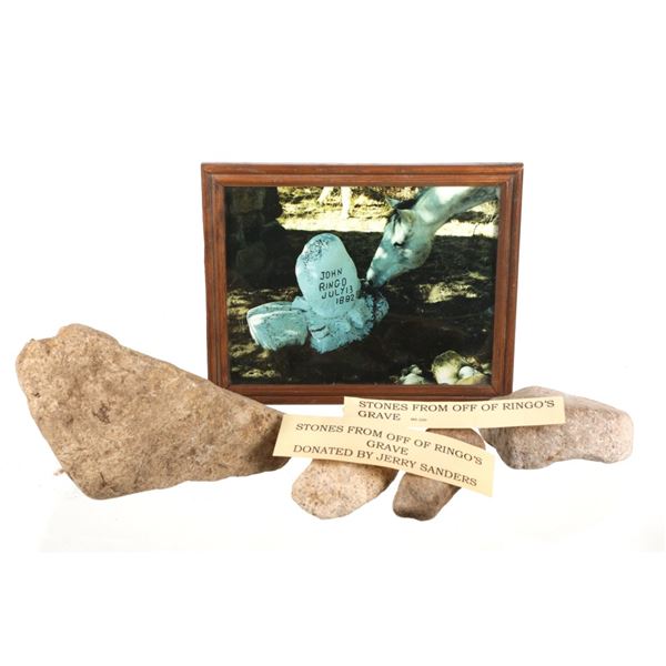 Johnny Ringo Resting Place Markers & Photograph