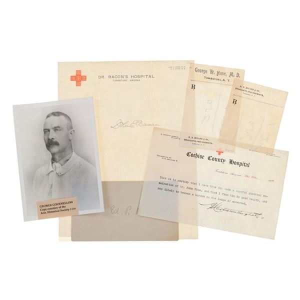 Dr. Goodfellow & Tombstone Hospital Ephemera