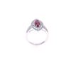 Image 3 : Rare Burmese Ruby, Diamond & Platinum Ring