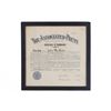 Image 1 : Signed AP News Membership Certificate 1919