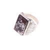 Image 2 : Navajo Rex Abeita Sterling & Turquoise Ring
