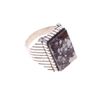Image 5 : Navajo Rex Abeita Sterling & Turquoise Ring