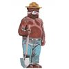 Image 1 : Smokey The Bear Life Sized Hand Painted Wood Sign