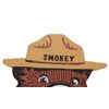 Image 6 : Smokey The Bear Life Sized Hand Painted Wood Sign