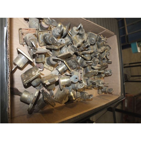 35 Brass Locks w/ Keys
