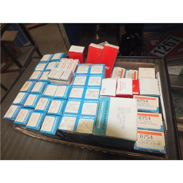 Box Of Electrical Parts