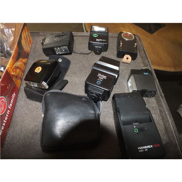 7 Vintage Camera Flashes