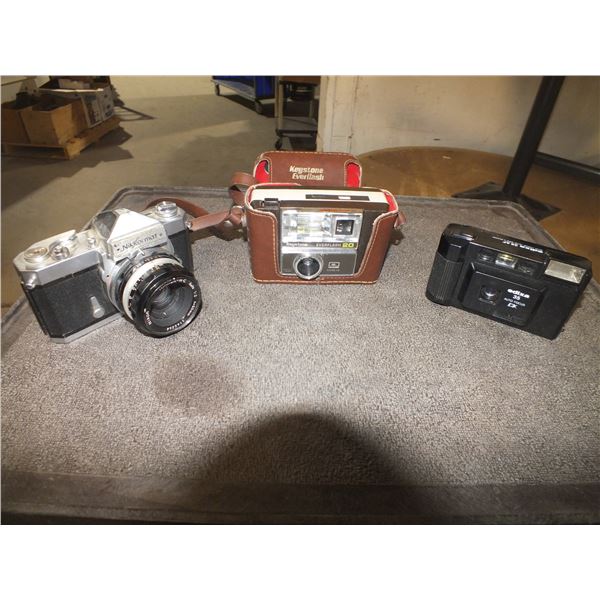 3 Vintage Cameras