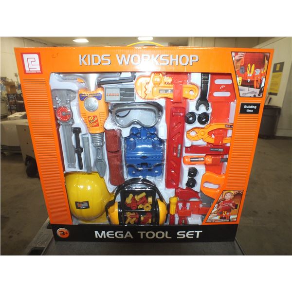 Kids Workshop Tool Play Set