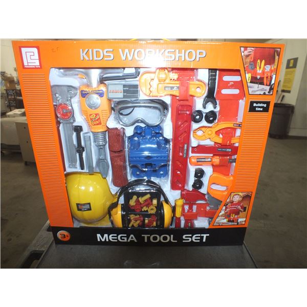 Kids Workshop Tool Play Set
