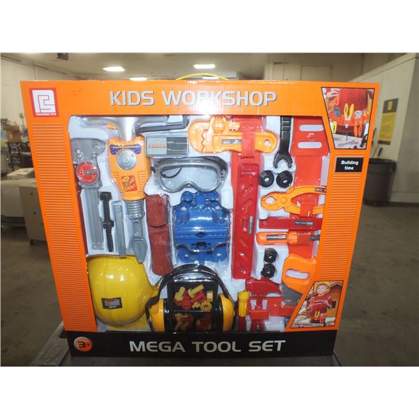 Kids Workshop Tool Play Set