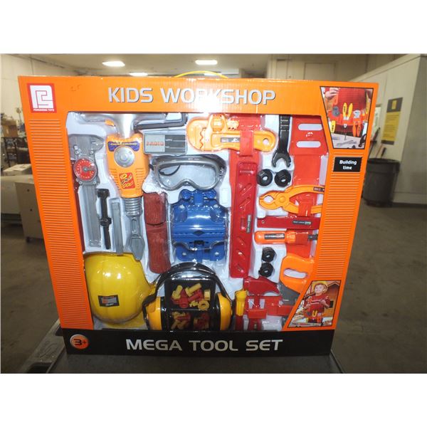 Kids Workshop Tool Play Set