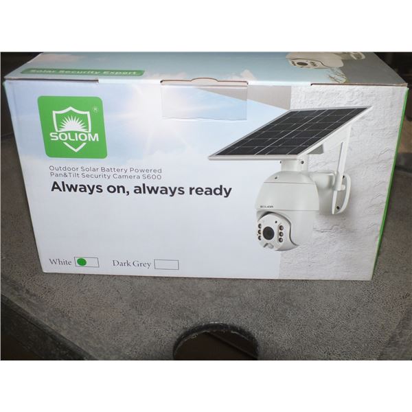Soliom Outdoor Solar Battery Powered Security Camera