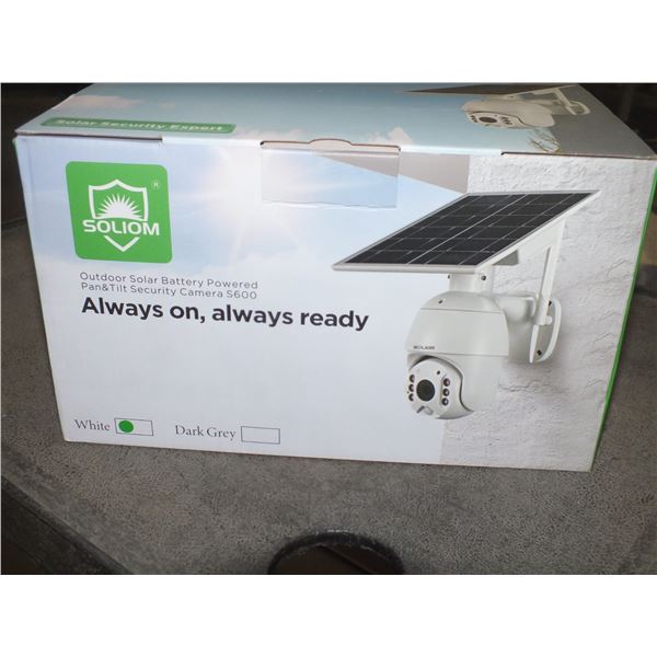 Soliom Outdoor Solar Battery Powered Security Camera