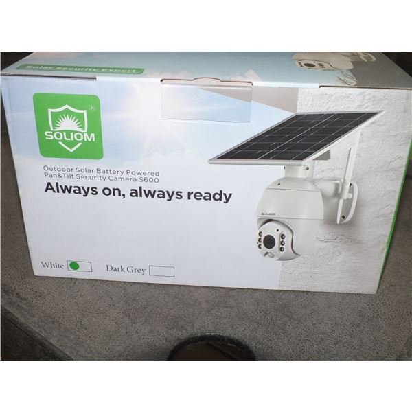 Soliom Outdoor Solar Battery Powered Security Camera