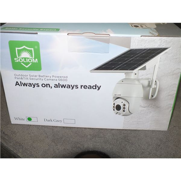 Soliom Outdoor Solar Battery Powered Security Camera