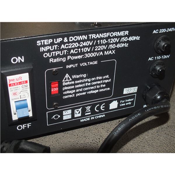 Step Up & Down Transformer