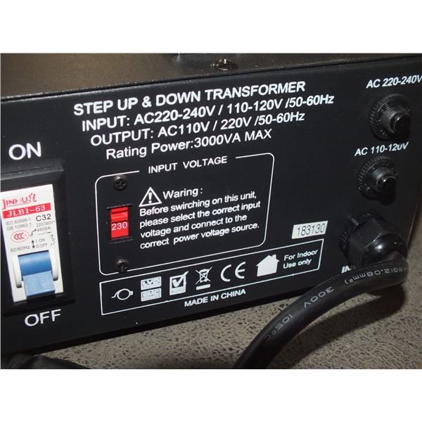 Step Up & Down Transformer