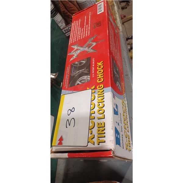 Tire locking Chocks (New)