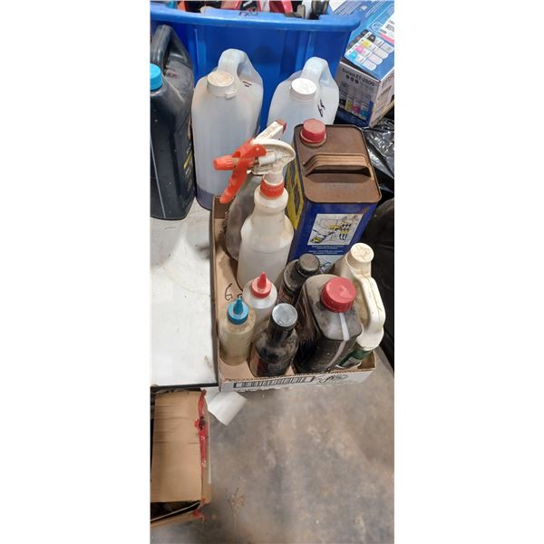 Assorted Shop Fluids