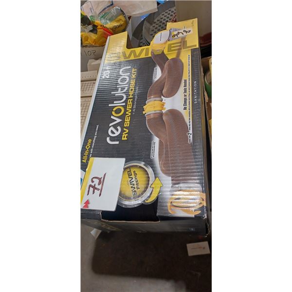 New R.V. Sewer Hose Kit
