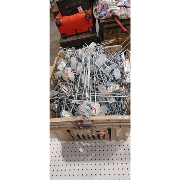 LARGE QTY OF PEGBOARD HOOKS