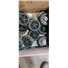 Image 2 : BOX WITH APPROX 20 5 INCH CART REPLACEMENT WHEELS