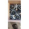 Image 3 : BOX WITH APPROX 20 5 INCH CART REPLACEMENT WHEELS