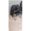 Image 1 : 2 STACKING OFFICE CHAIRS