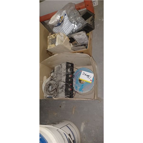 2 box's of Electrical Misc.
