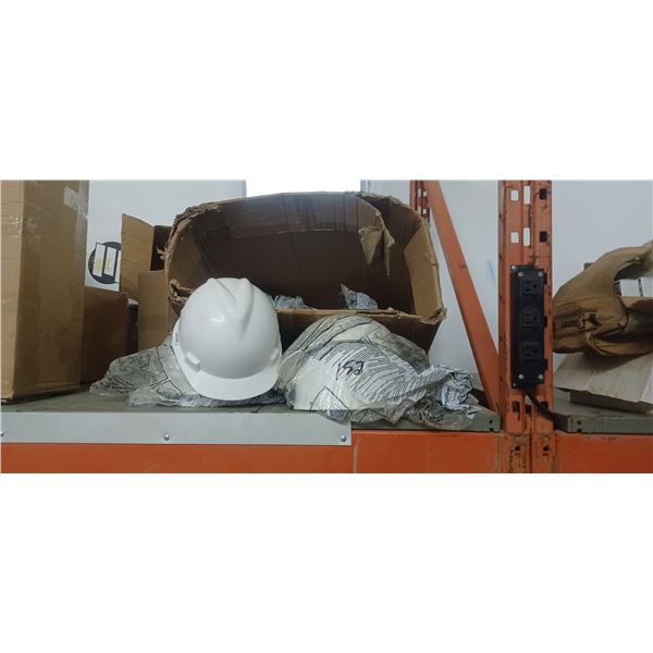 Appx. 10+ hardhats (new white)