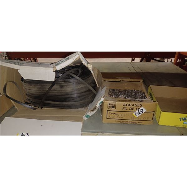 Roll of banding and clips