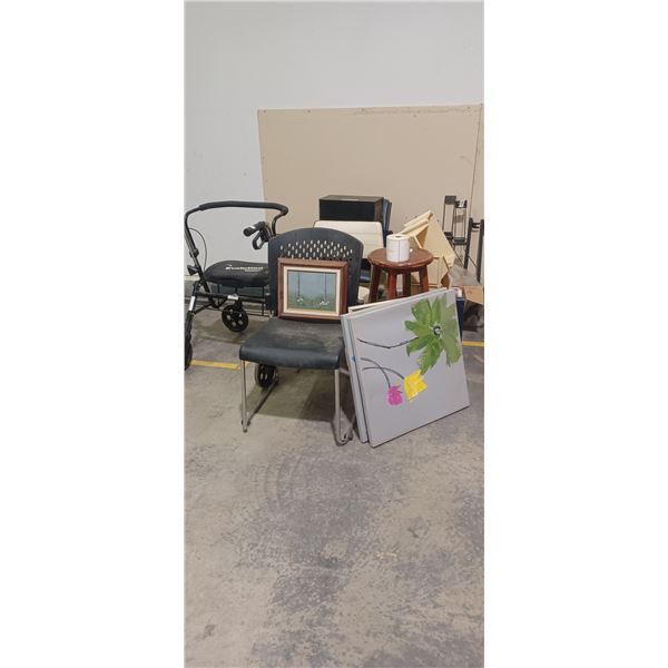 Walker, chairs & misc. (see pic's)