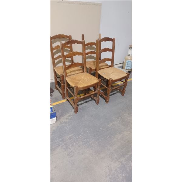 4 antique chairs