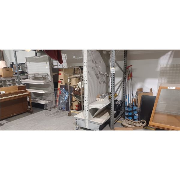 Electc. Organ, Bike Pic, Racks Etc. (See Pic's)