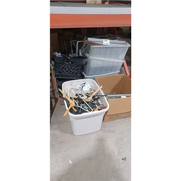 Pallet of Display hooks & Hangers