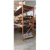 Image 6 : 2 SECTIONS OF 10 FT H X 8 FT  L X 42" W PALLET RACKING C/W 3 UPRIGHTS, 12 - 6" BEAMS AND SHELVING