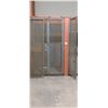 Image 3 : 9 FT X 8 FT SECURITY LOCKUP C/W DOORS AND LOCKS CONTAINS FOUR 14 FT UPRIGHTS AND 4 6 INCH BEAMS