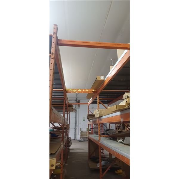 4- 42 INCH STABILIZATION CROSS BARS TO FIT BETWEEN ROWS OF RACKING