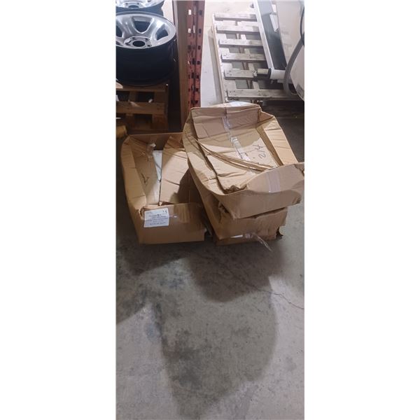 4 CASES OF WHITE 18X20 INCH PLASTIC BAGS 500 PER CASE