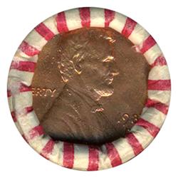 1987D Lincoln Cent RARE Never Opened Original Bank Roll 50 GEMS (COI-5531)