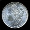 Image 1 : 1887 Morgan Dollar Choice+ Unc (COI-5627)