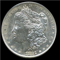 1881S Morgan Dollar Choice Unc Semi Prooflike (COI-5628)