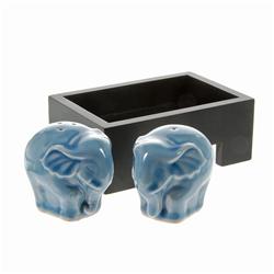 Ceramic Elephant Salt & Pepper Set (DEC-152)