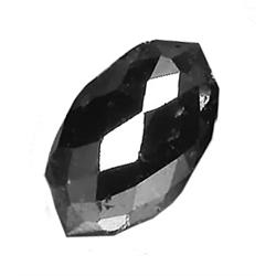 .75ct Natural Black Diamond  Drop Briolette (GEM-16430A)