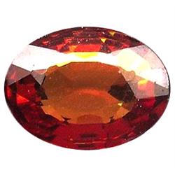1.03ct Gorgeous Oval Top Orange Spessartite Garnet Natural VVS (GEM-18056)