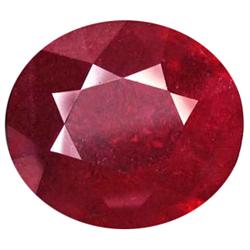 16.99ct Glowing Natural Top Blood Red Ruby Giant (GEM-18112)