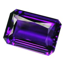 19.15ct Awesome Deep Purple Amethyst Octagon Gem (GEM-18187)